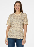 Camiseta Ragwear Lemonnia Print Vanilla