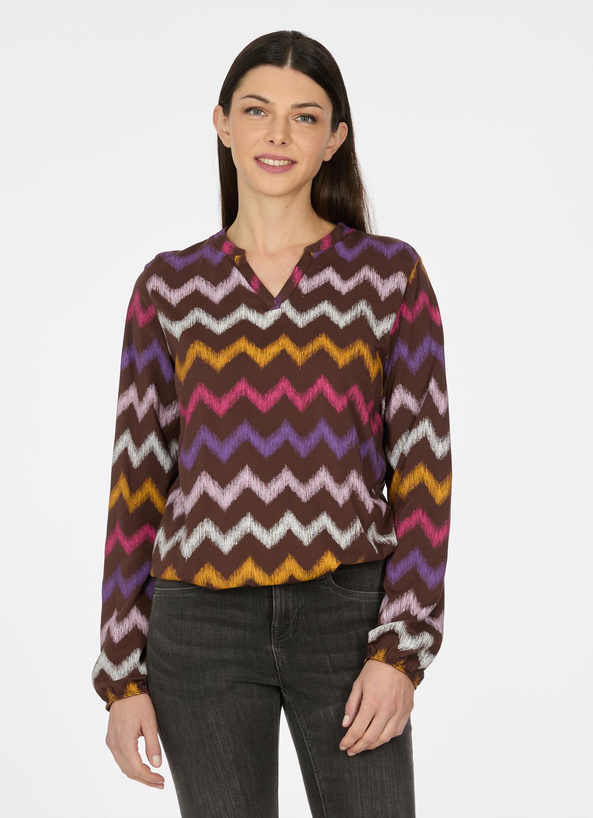Camiseta Ragwear Santica print Dark choco