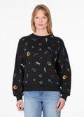 Sudadera Ragwear Wuss Print A Black