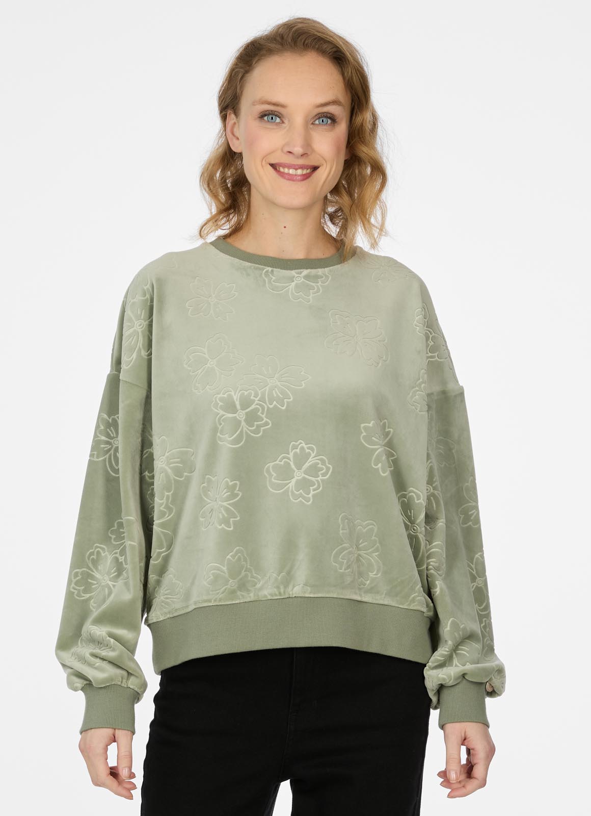 Sudadera Ragwear Wuss embossed Dusty green