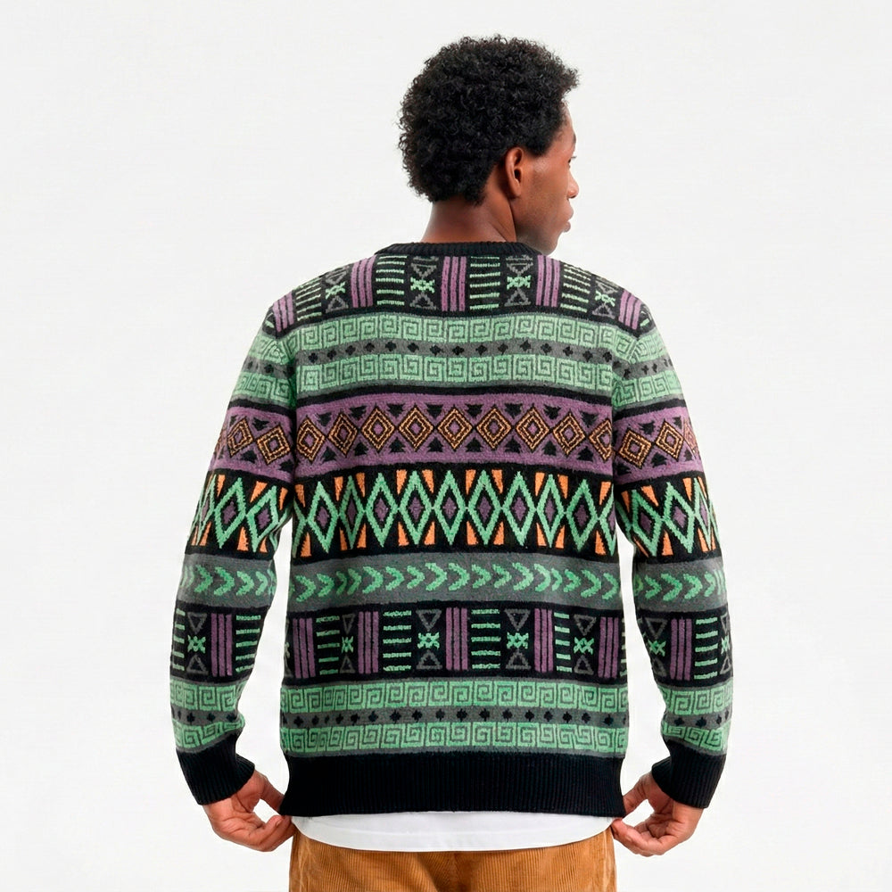 Jersey Hydroponic Helix Black Blue Aztec
