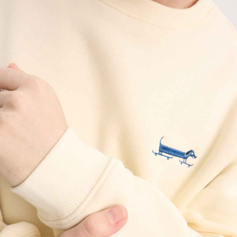 Sudadera Hydroponic Long Dog Off white