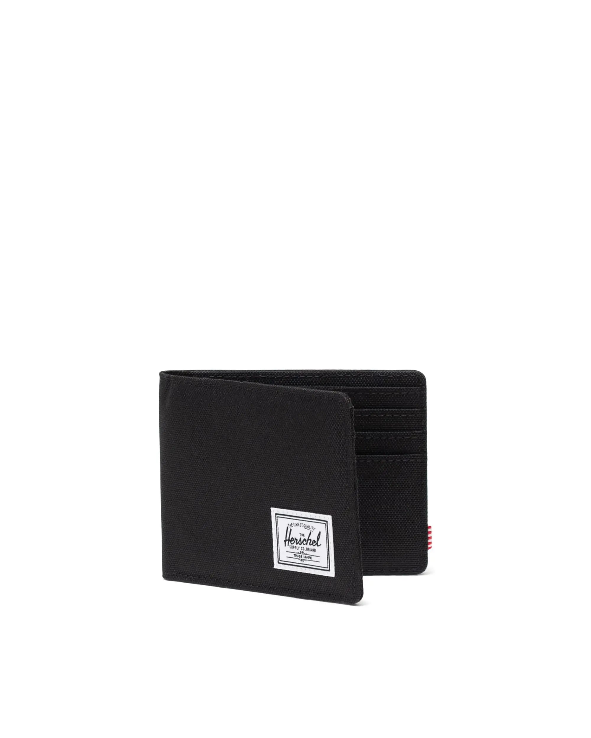 Portefeuille Herschel Roy noir ton sur ton