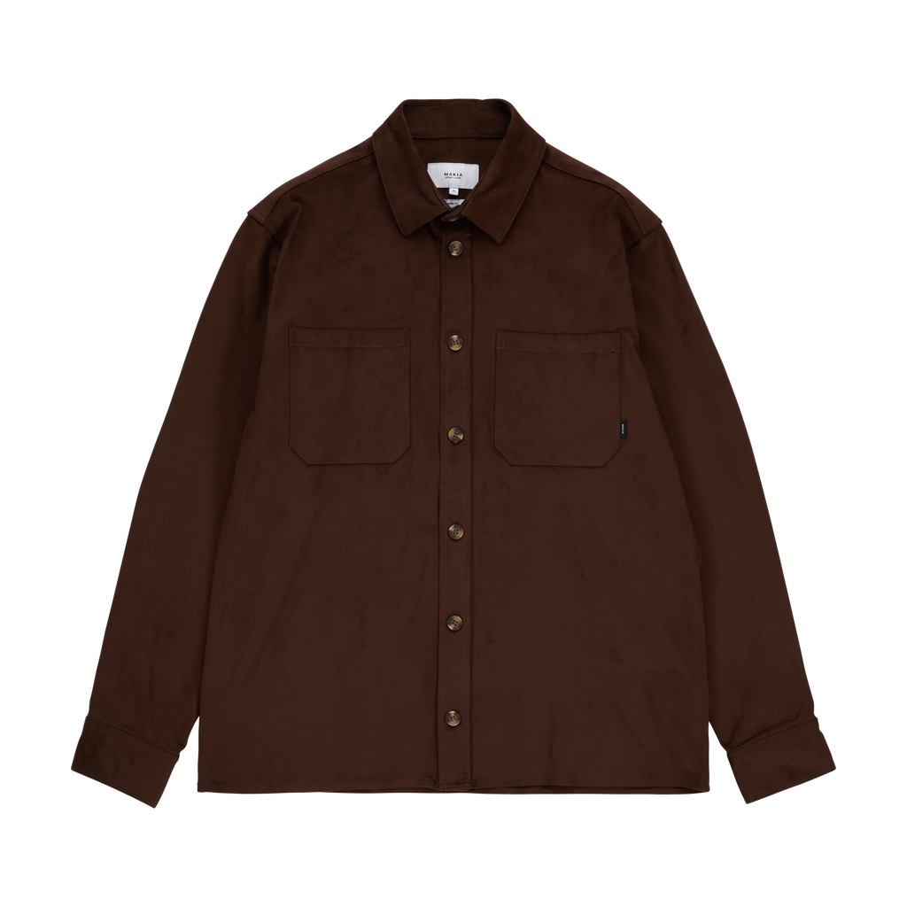 Sobrecamisa Makia Benjamin Dark Brown