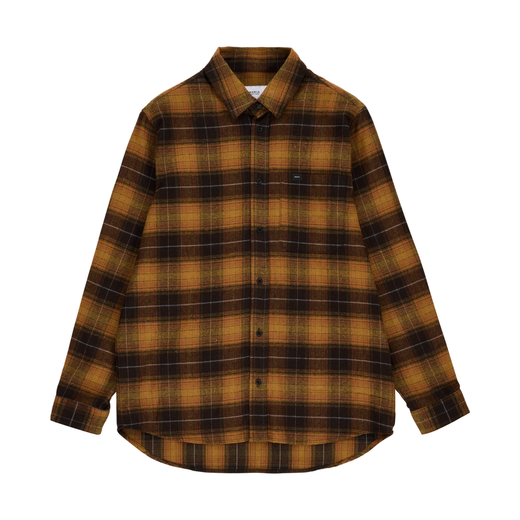 Camisa Makia Eric Dark Brown