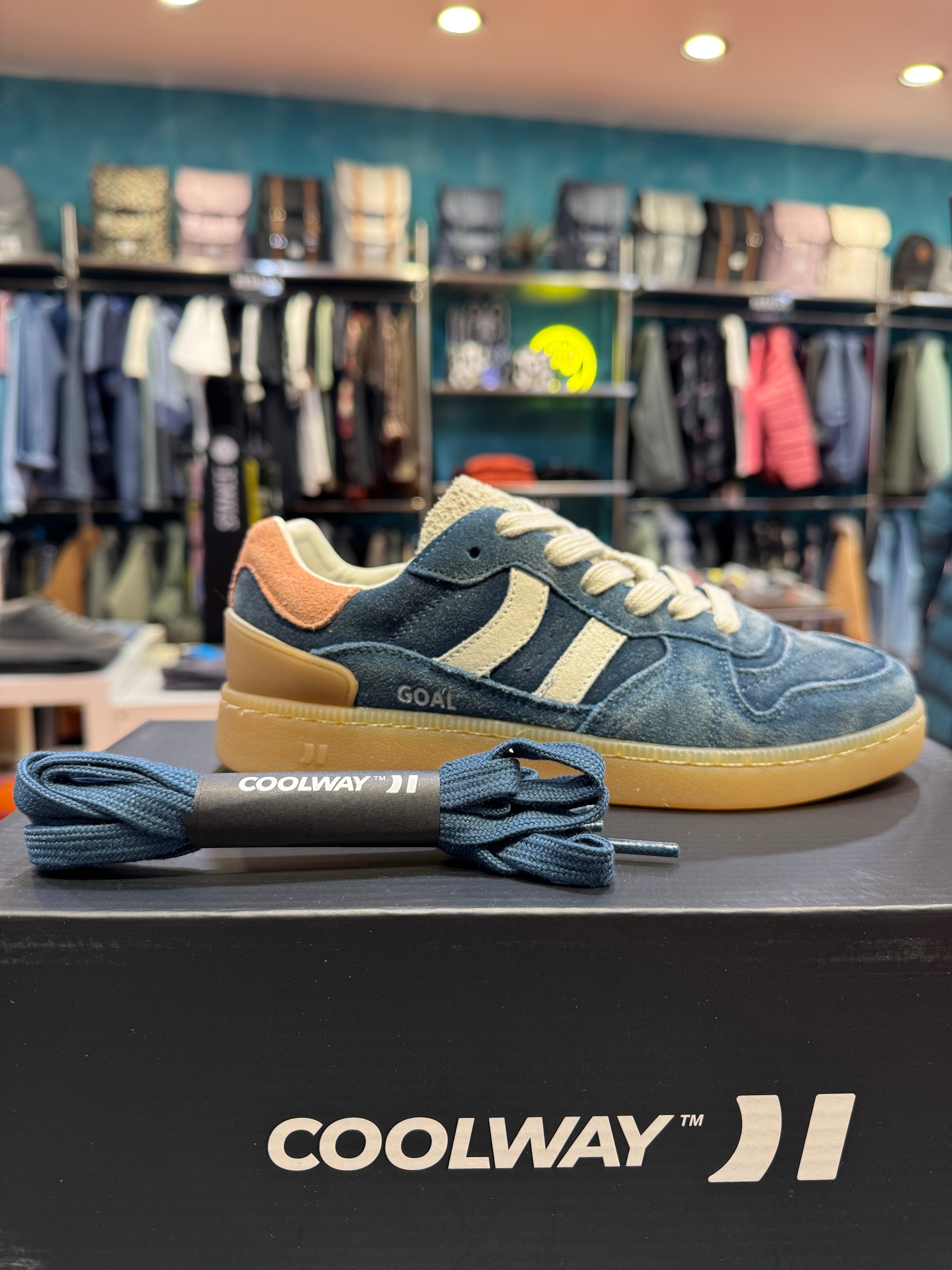 Coolway Goal Blue Royal ROY, Zapatillas Mujer