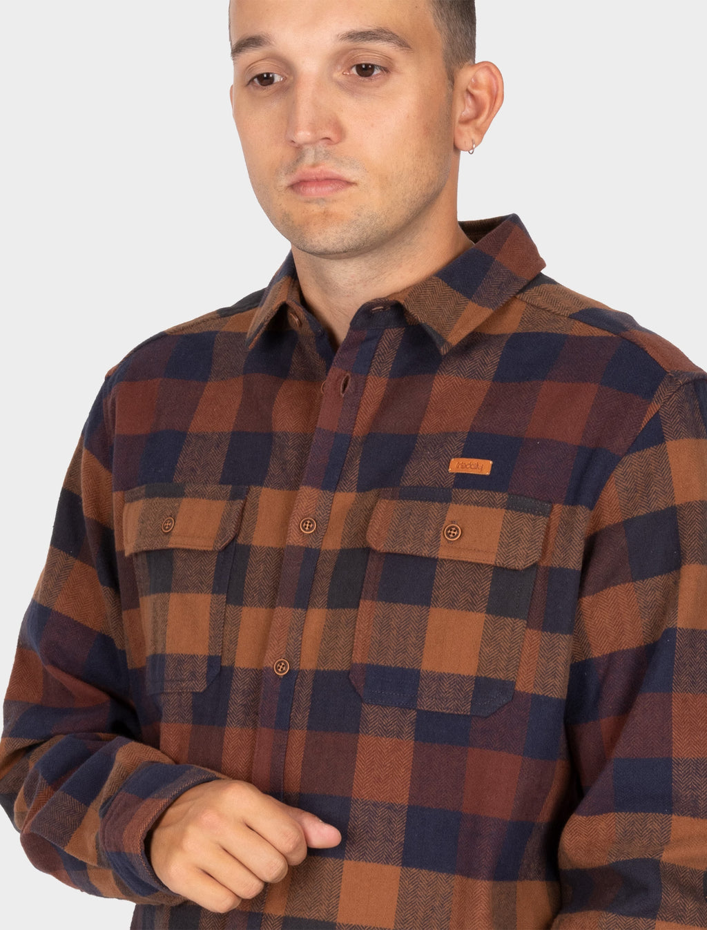 Camisa Iriedaily Lumber Fella Navy