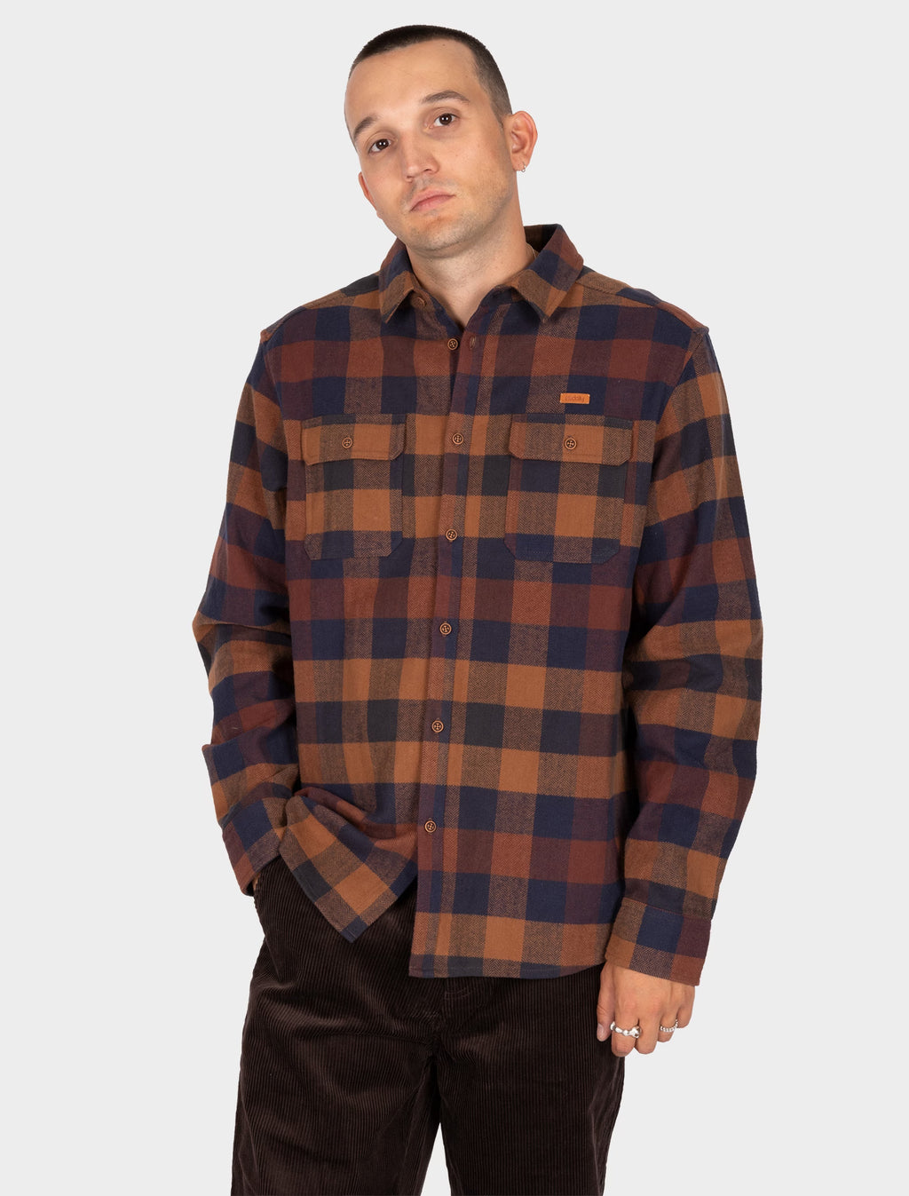 Camisa Iriedaily Lumber Fella Navy