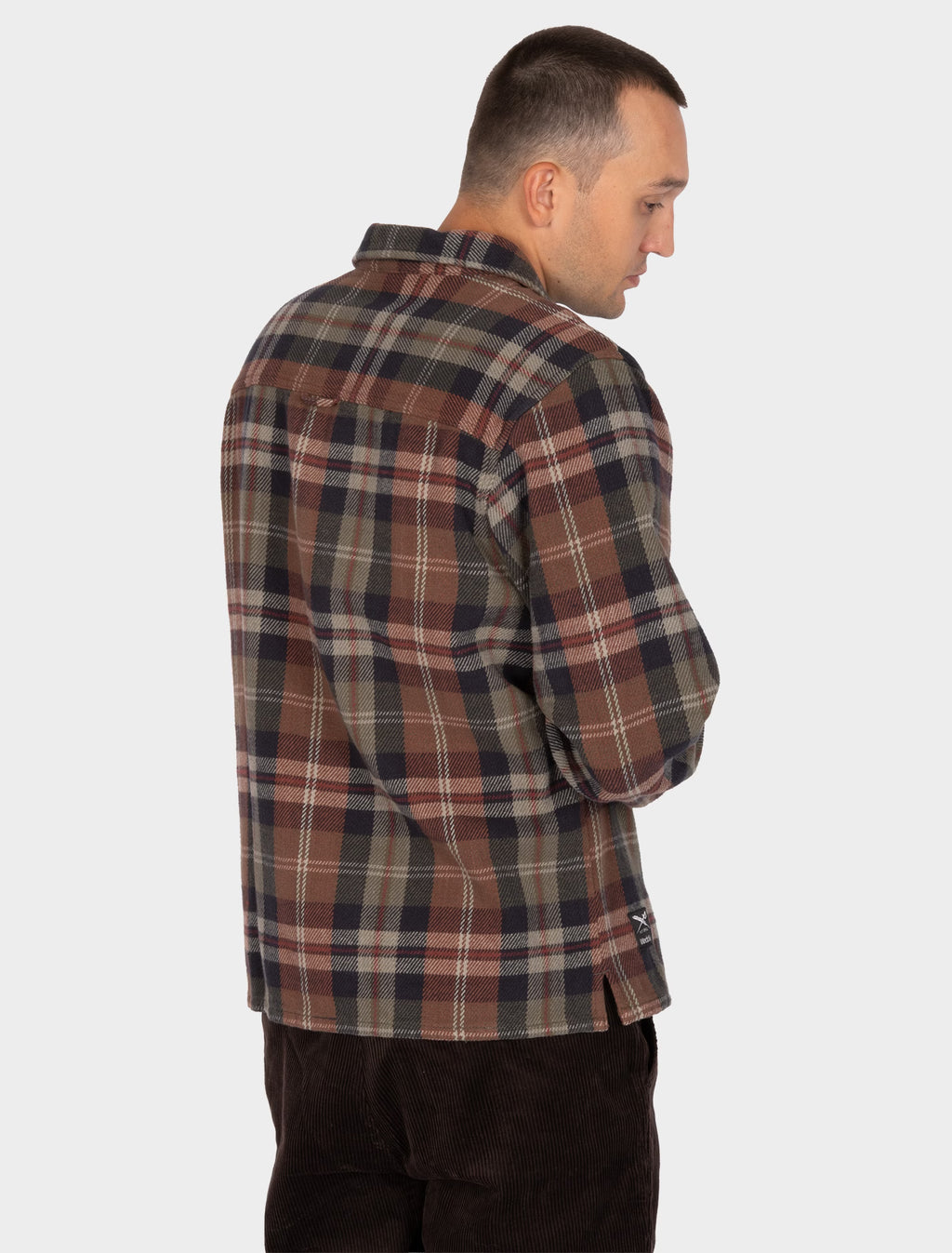 Camisa Iriedaily Chillax Lumber Olive