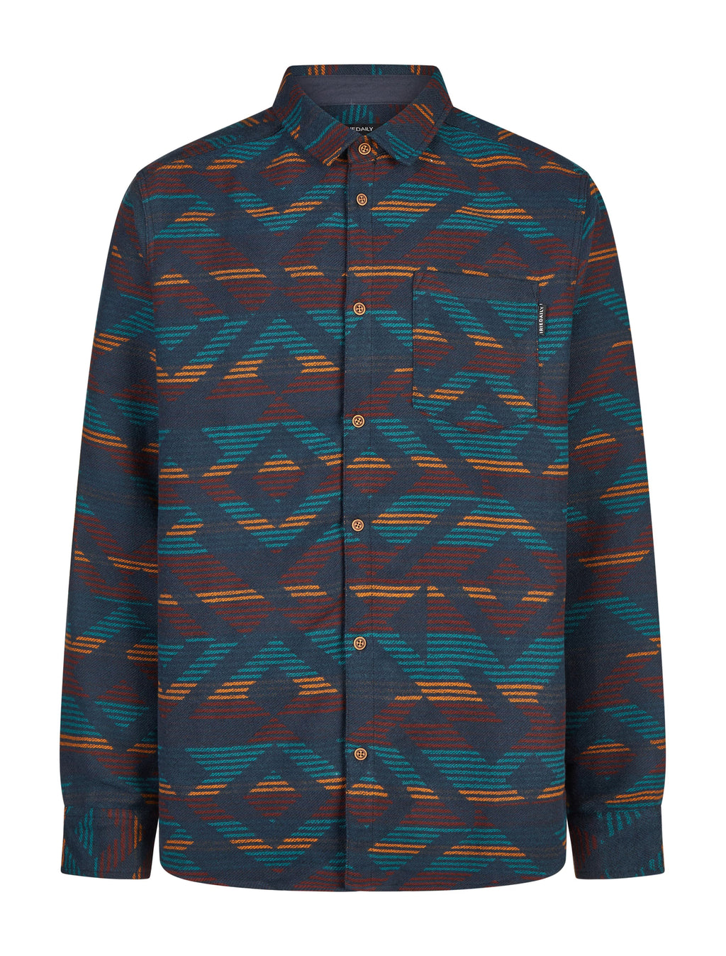 Camisa Iriedaily Santania Navy Red