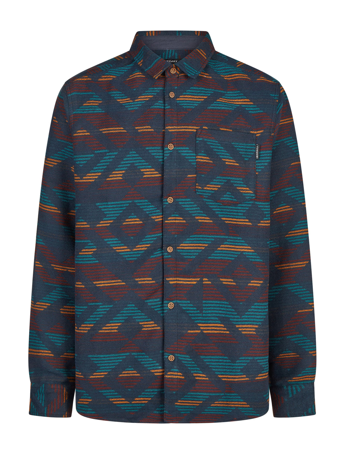 Camisa Iriedaily Santania Navy Red