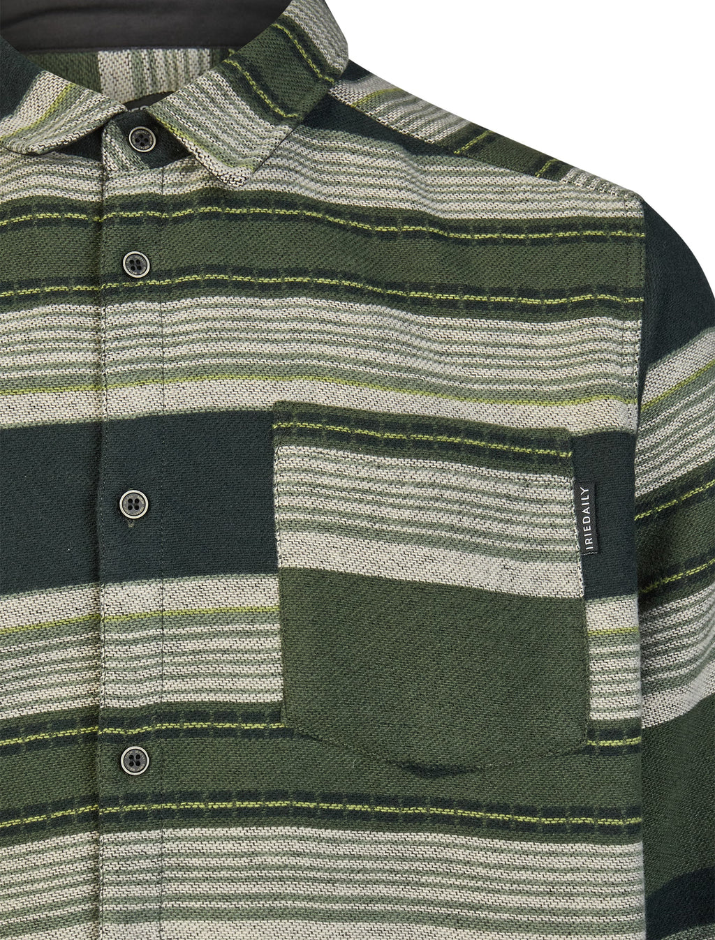 Camisa Iriedaily Santania Black Olive