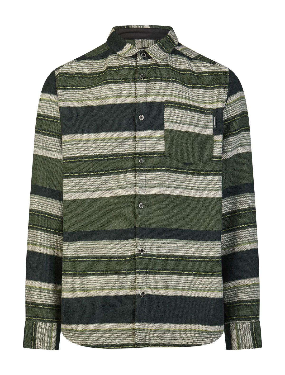 Camisa Iriedaily Santania Black Olive