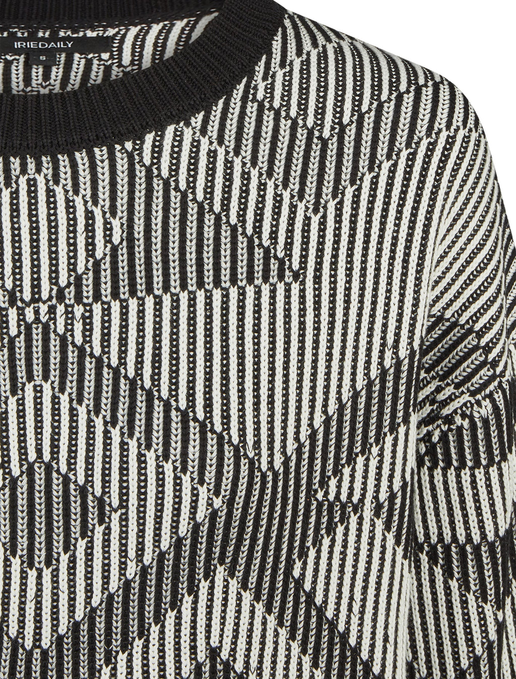 Jersey de Mujer Iriedaily Ribby Black White