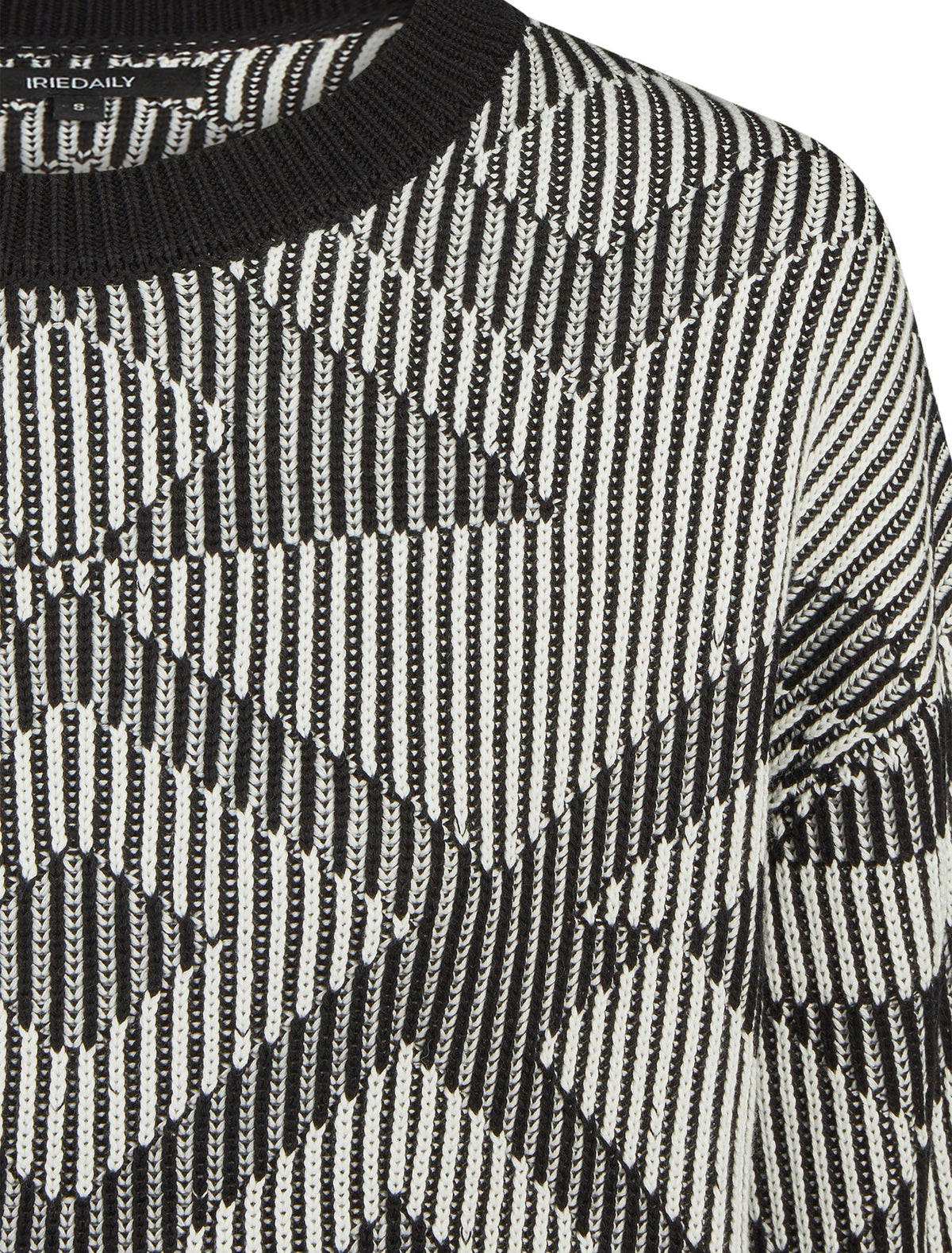 Jersey de Mujer Iriedaily Ribby Black White