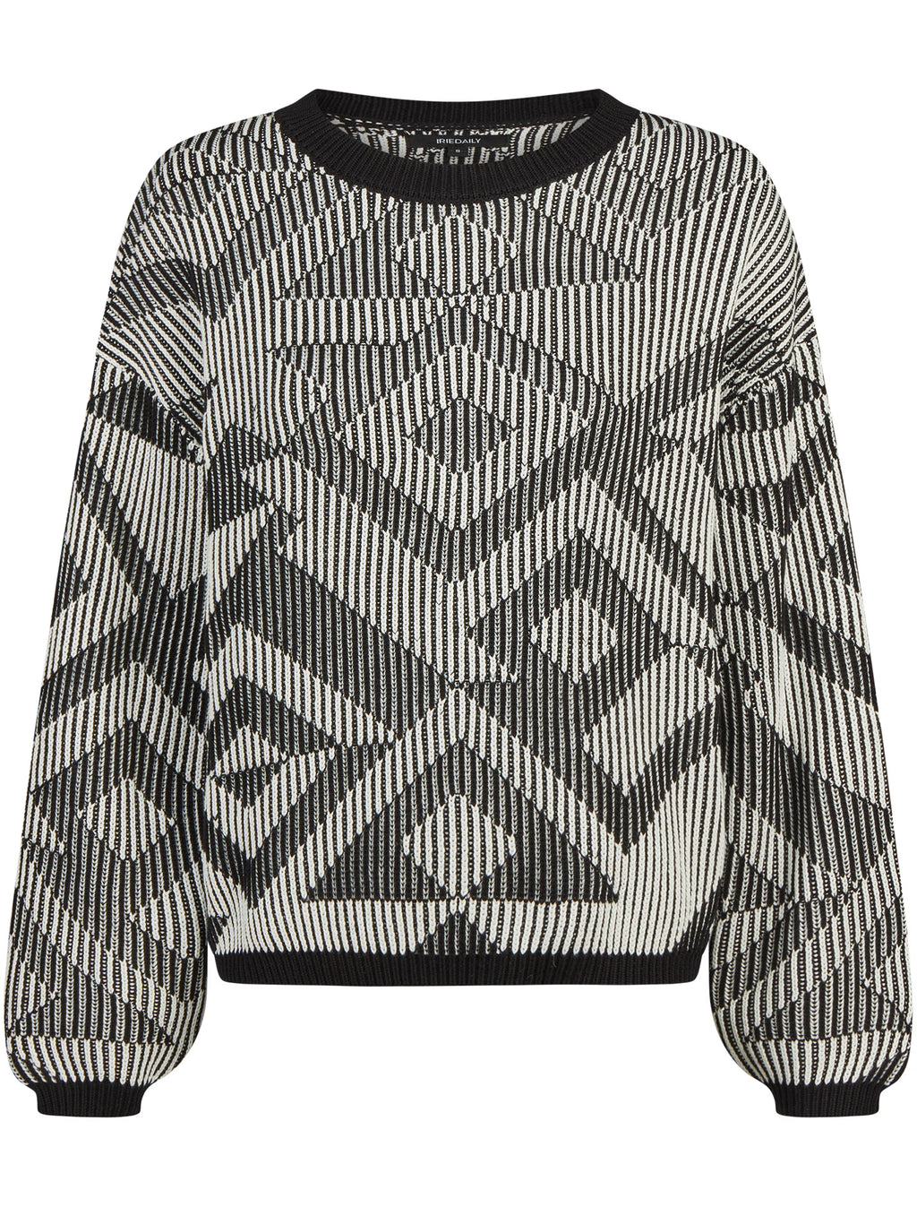Jersey de Mujer Iriedaily Ribby Black White