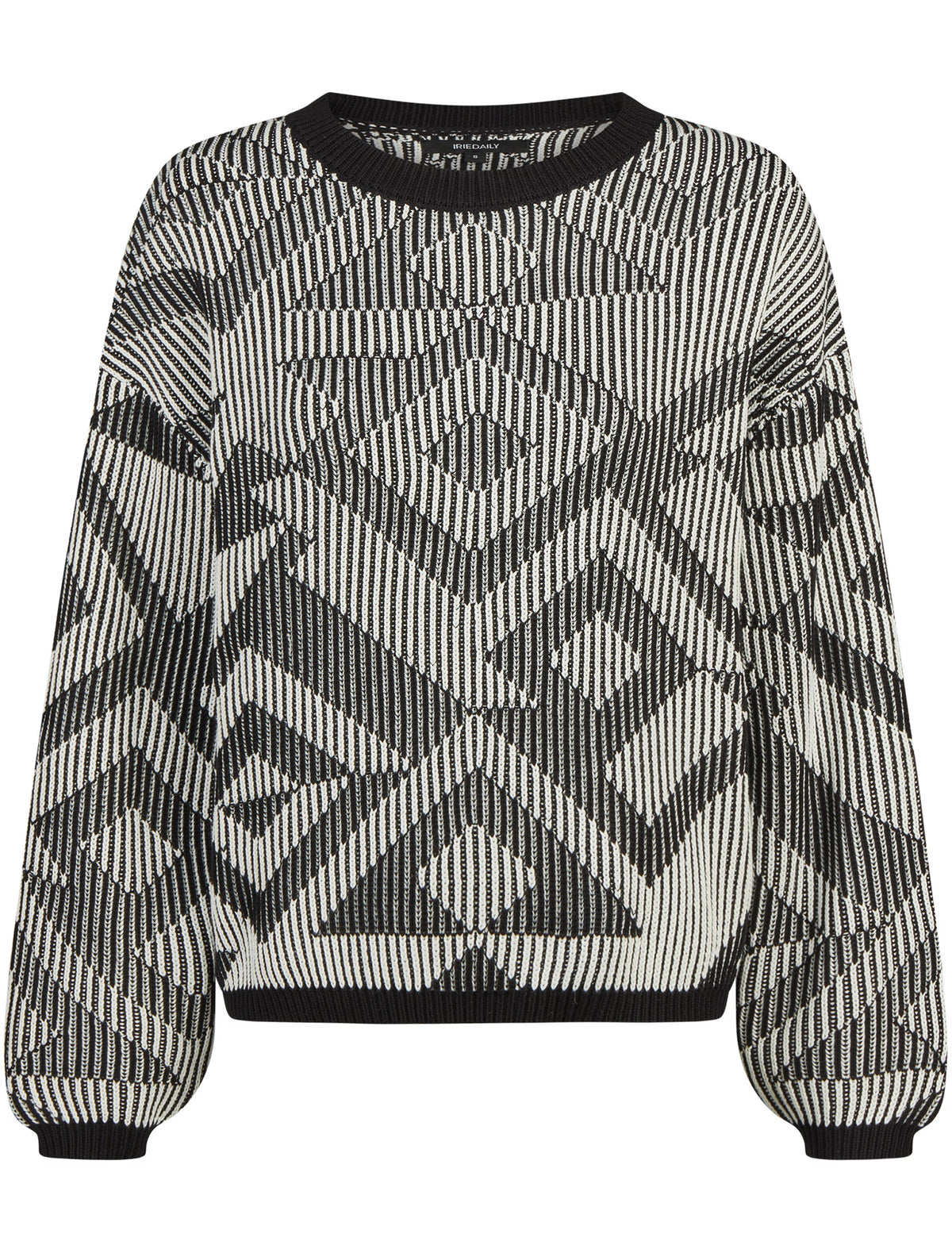 Jersey de Mujer Iriedaily Ribby Black White