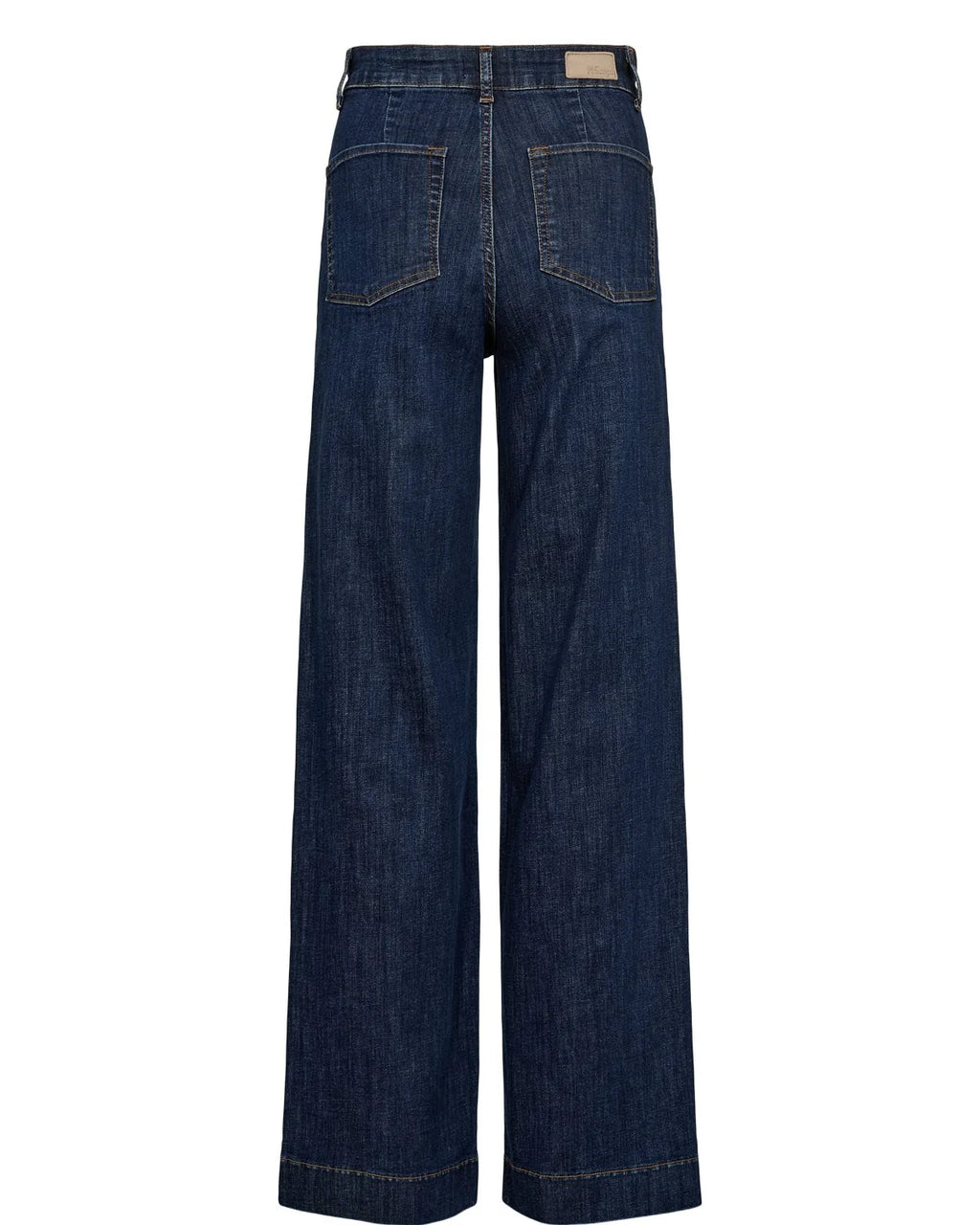 Pantalones Nümph Nuparis HR Wide Dark Blue Denim