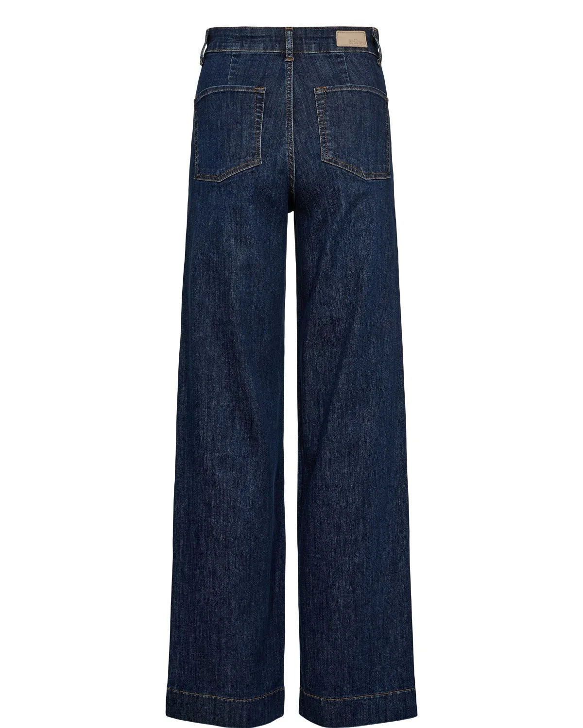 Pantalones Nümph Nuparis HR Wide Dark Blue Denim
