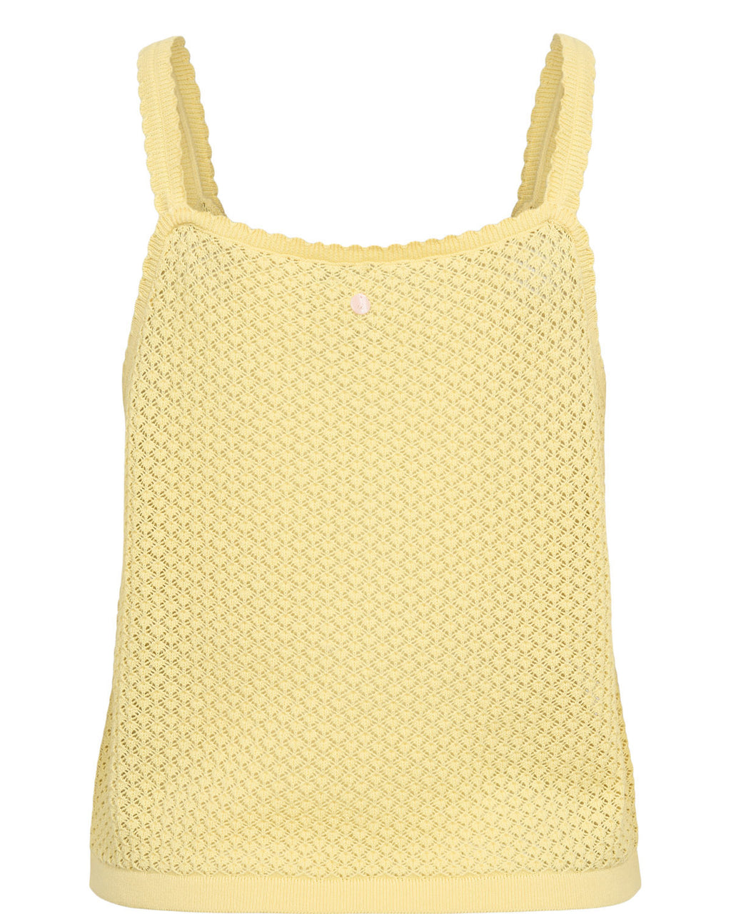 Top de tirantes Nümph Nurory – Punto fino | Color Amarillo