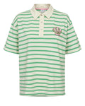 Polo de rayas Nümph Nuhydra Verde