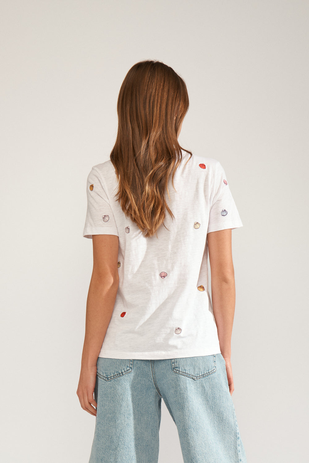 Camiseta Nümph Nushellpa Blanco