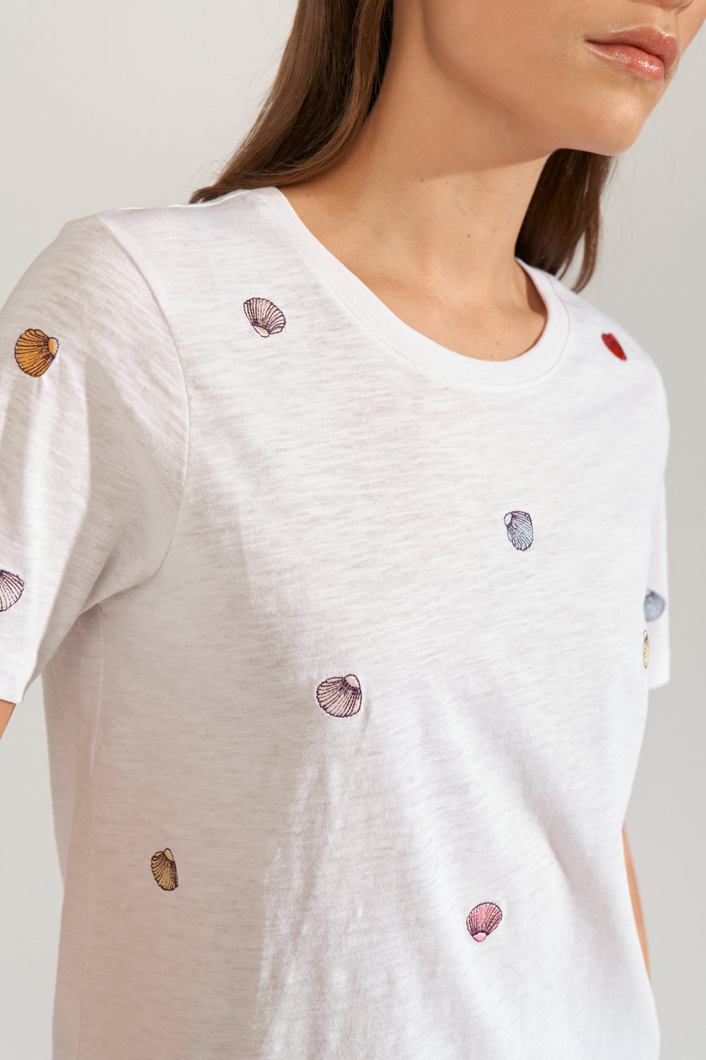 Camiseta Nümph Nushellpa Blanco