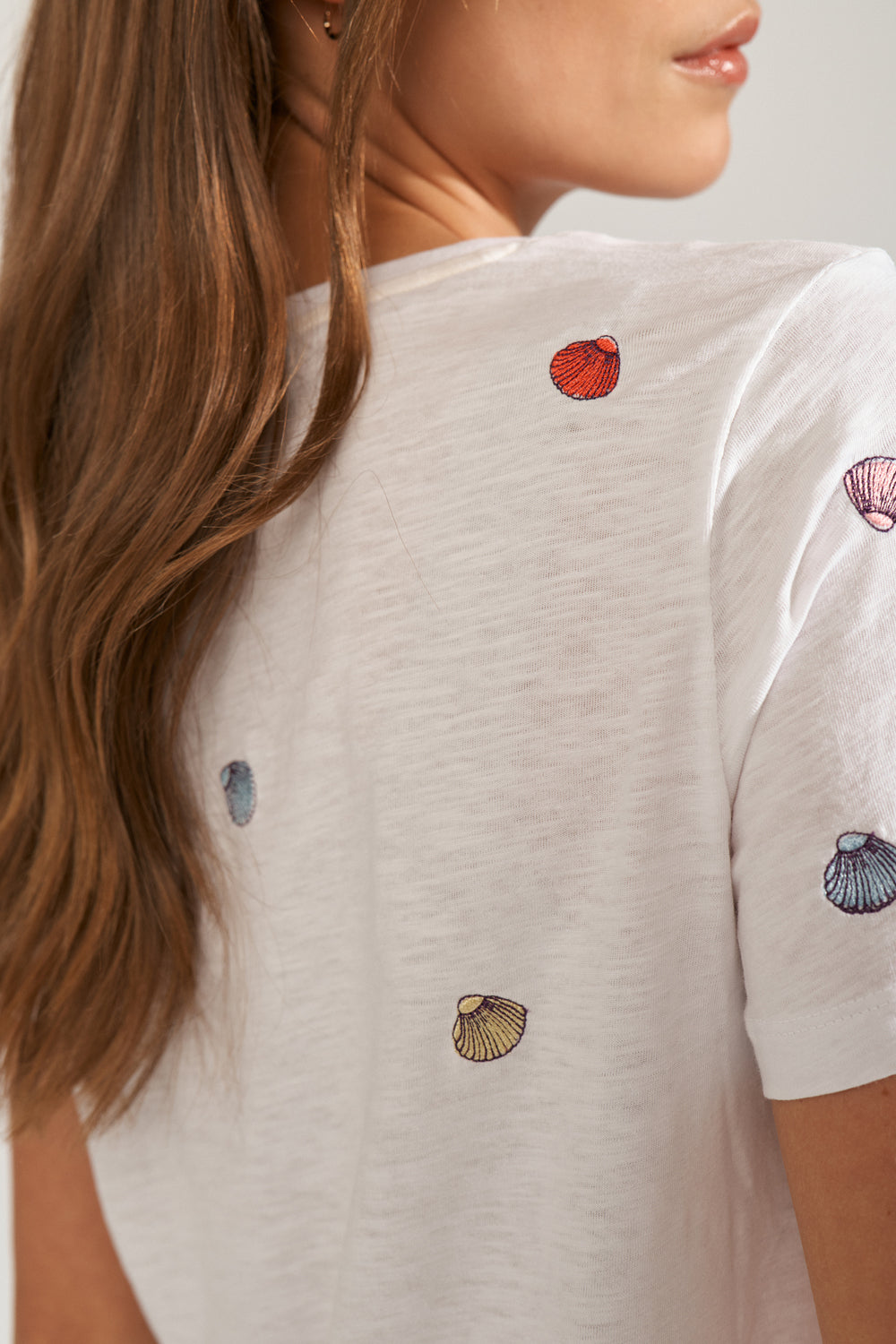 Camiseta Nümph Nushellpa Blanco