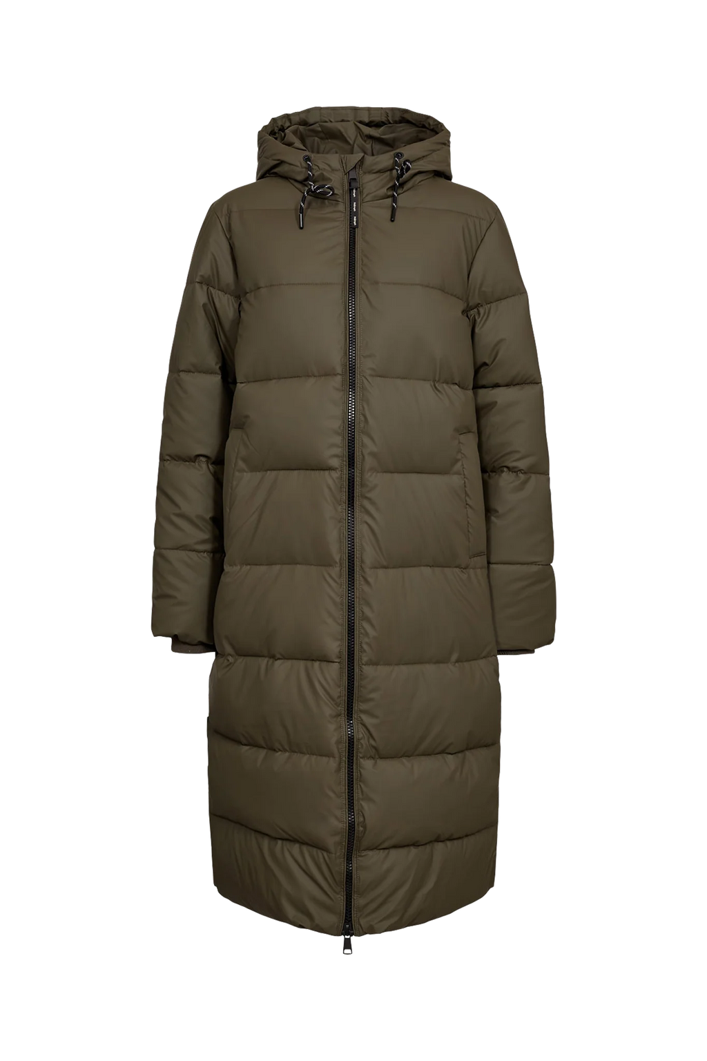Chaqueta Nümph Nuarven Long Puffer Forest Night