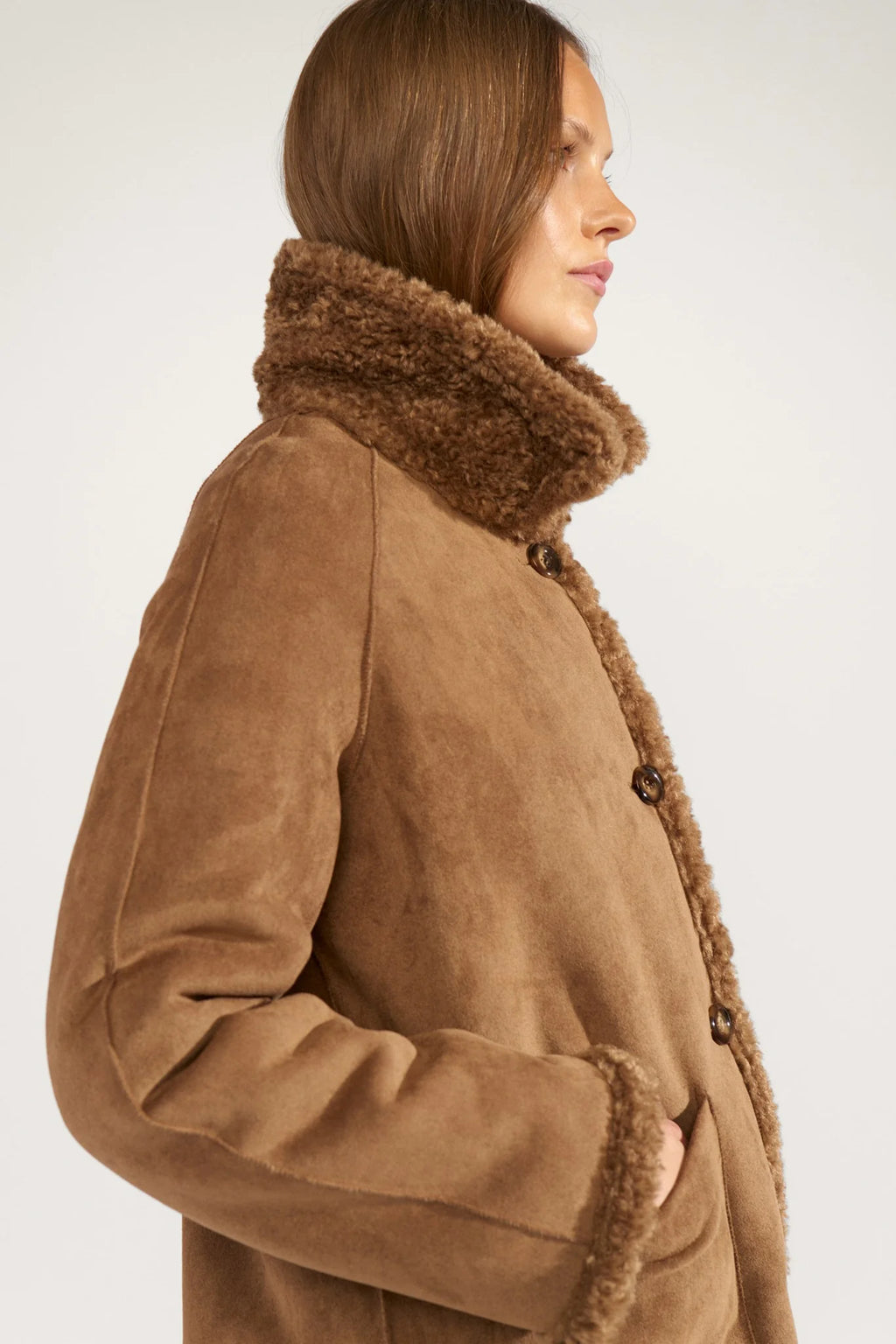 Chaqueta Nümph Numinda Reversible Dachshund