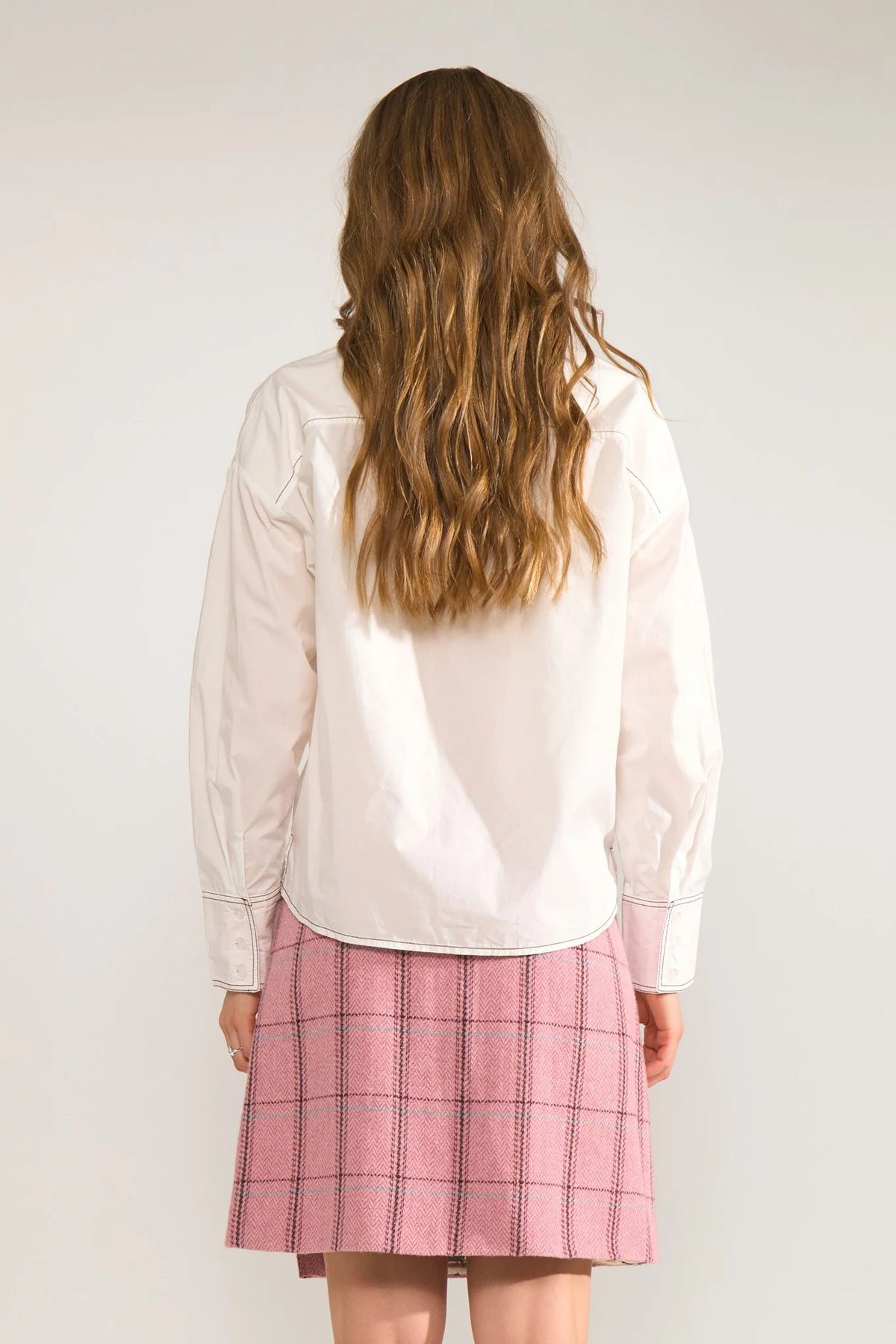 Blusa Nümph Nubadge Bright White
