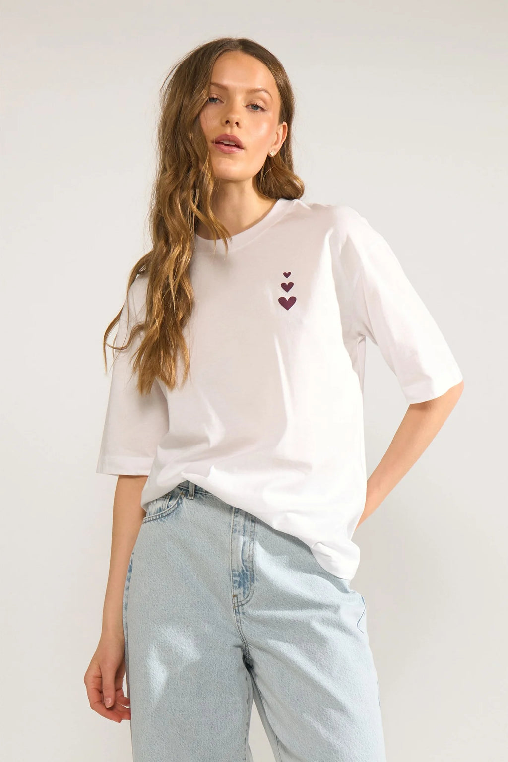 Camiseta Nümph Nuanyka Bright White