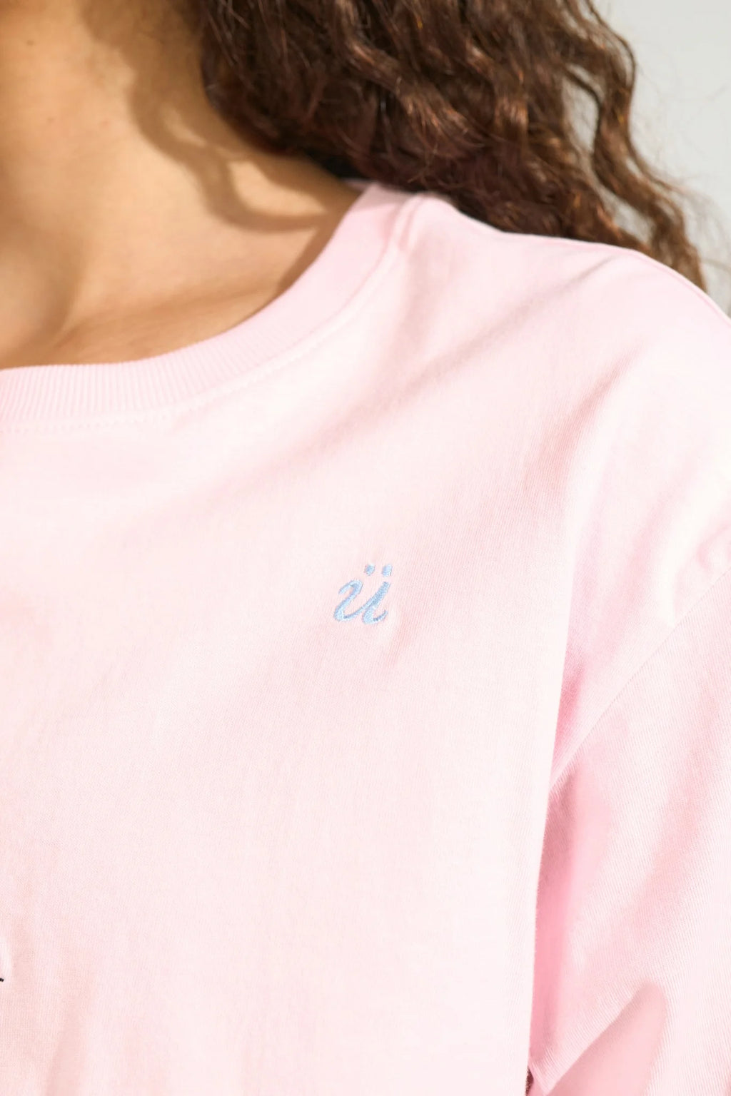 Camiseta Nümph Nutenia Boxy Pink lady