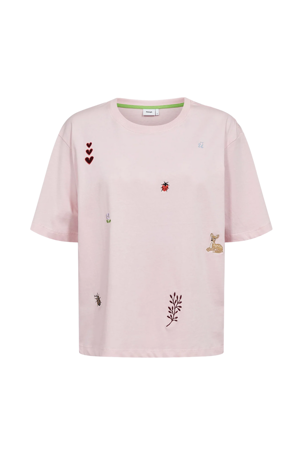 Camiseta Nümph Nutenia Boxy Pink lady