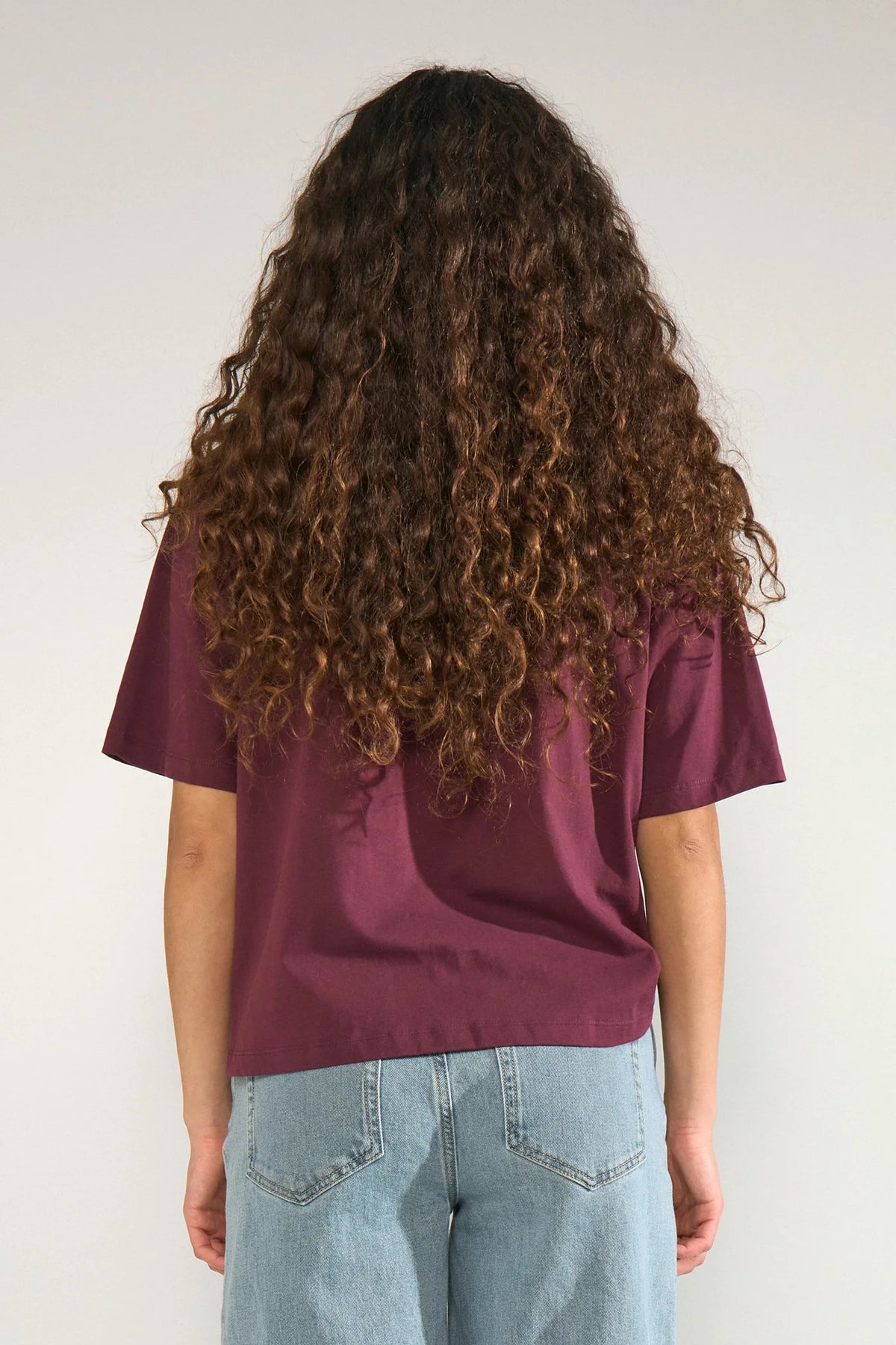 Camiseta Nümph Nutenia Boxy Fig