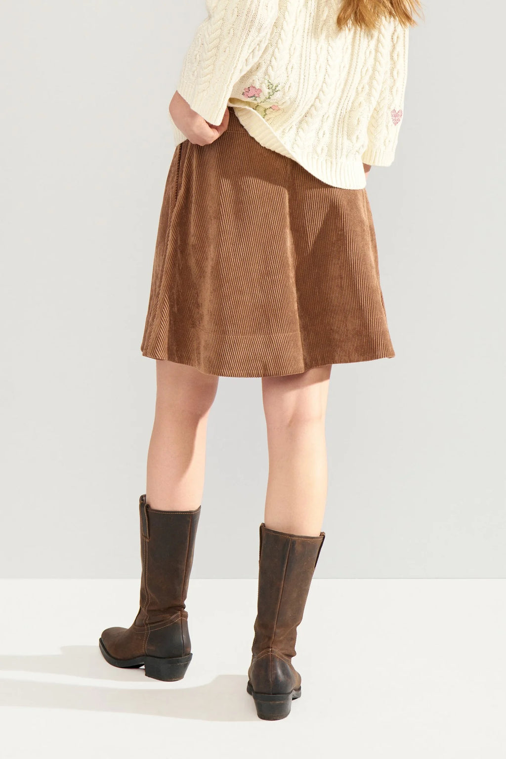 Falda Nümph Nucelise Deep Taupe