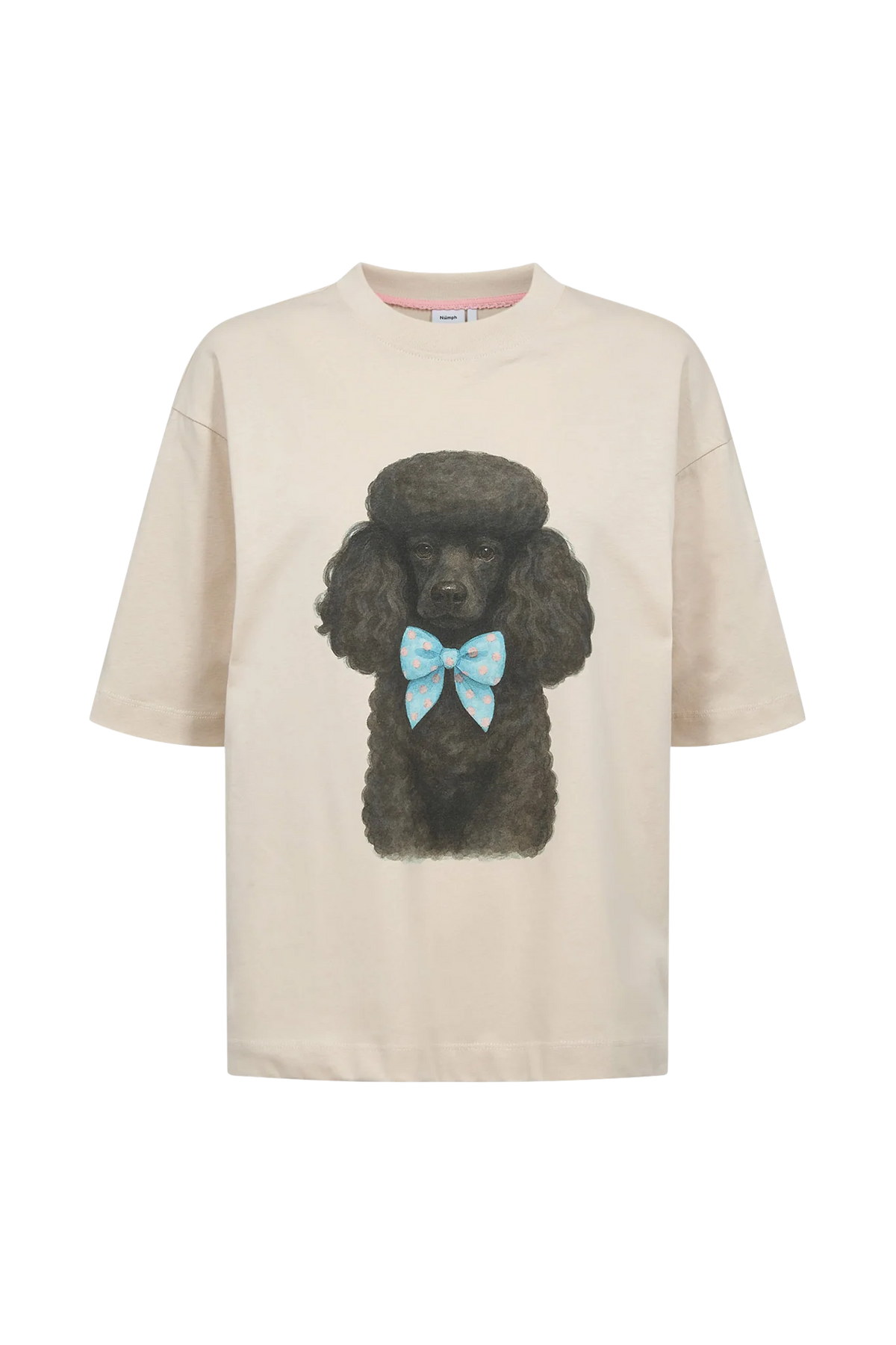 Camiseta Nümph Nutova Oversize Gray Morn