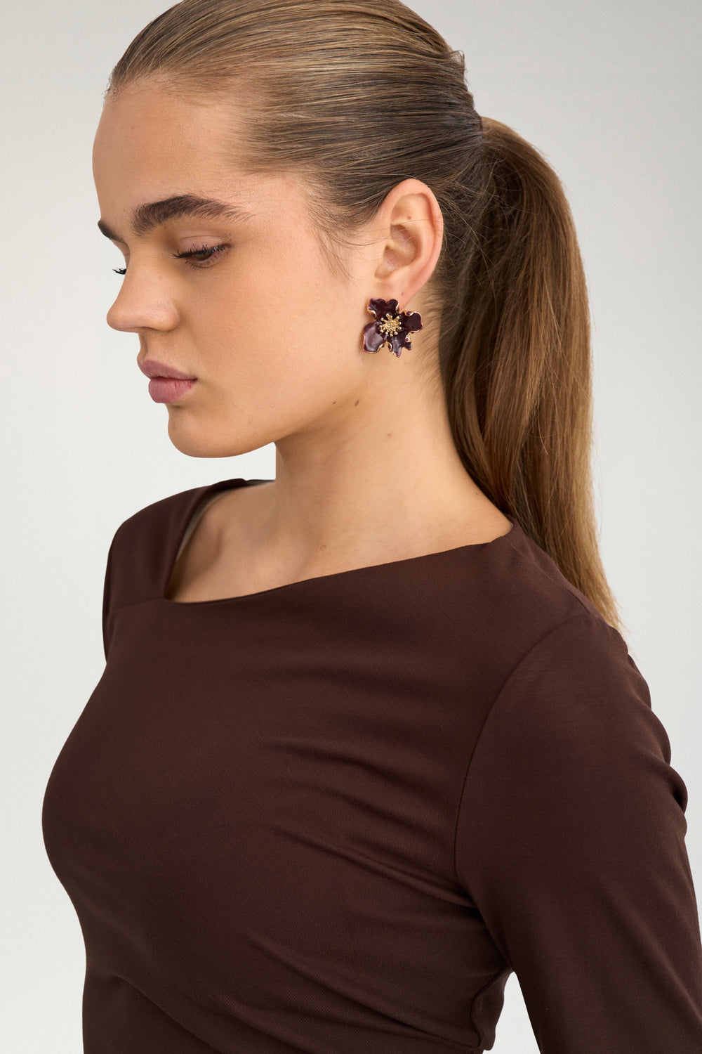 Robe Nümph Numelba Chocolate Plum