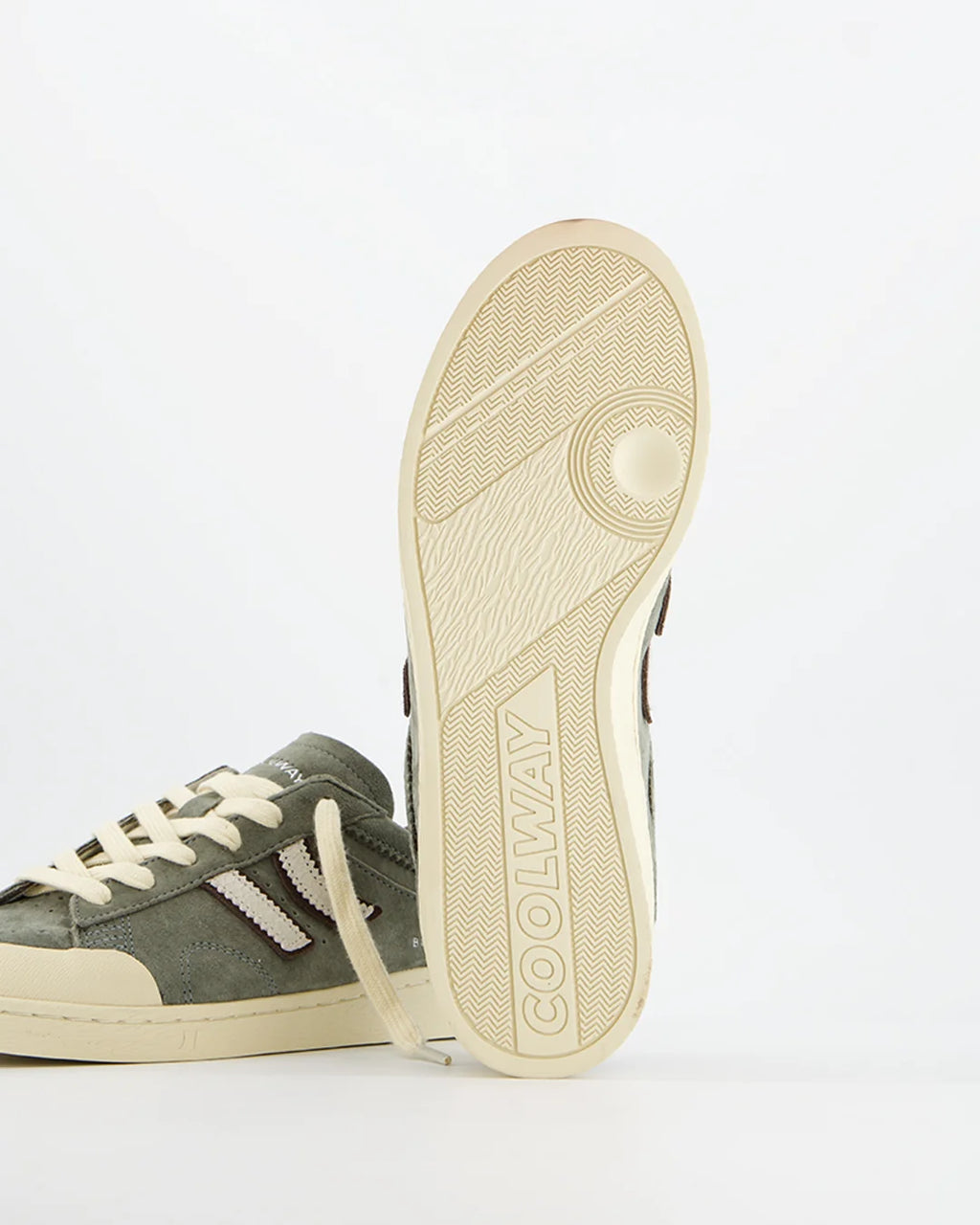Coolway Blake Olive Velvet GRN, Zapatillas Mujer