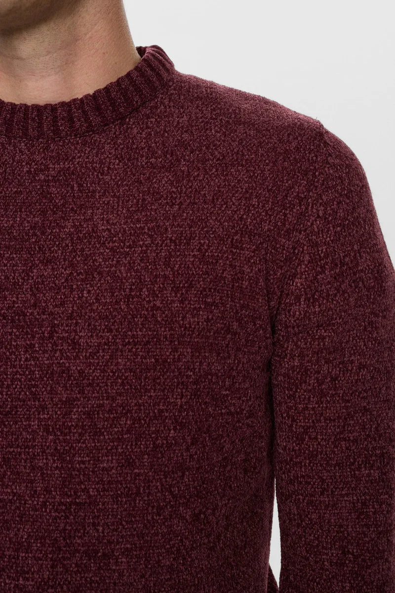 Jersey Anerkjendt Aksune Chenille Vineyard Wine