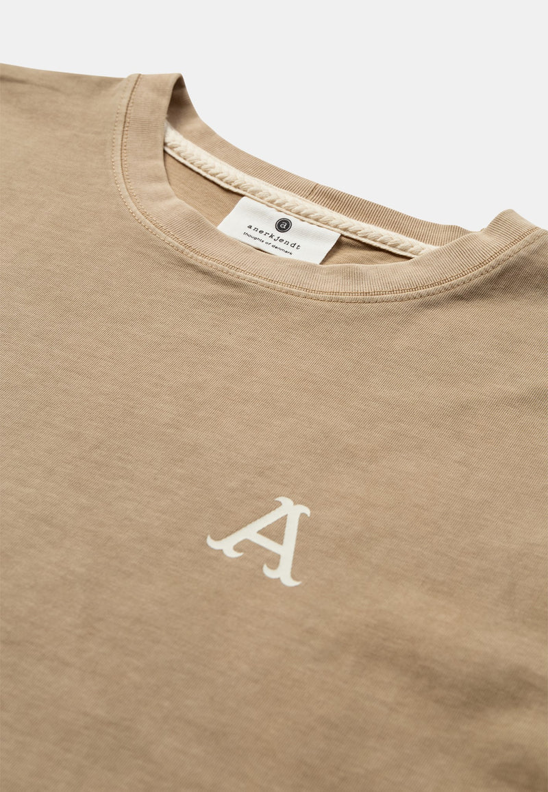 Camiseta Anerkjendt Akvillads Sun Print SS Tee Incense