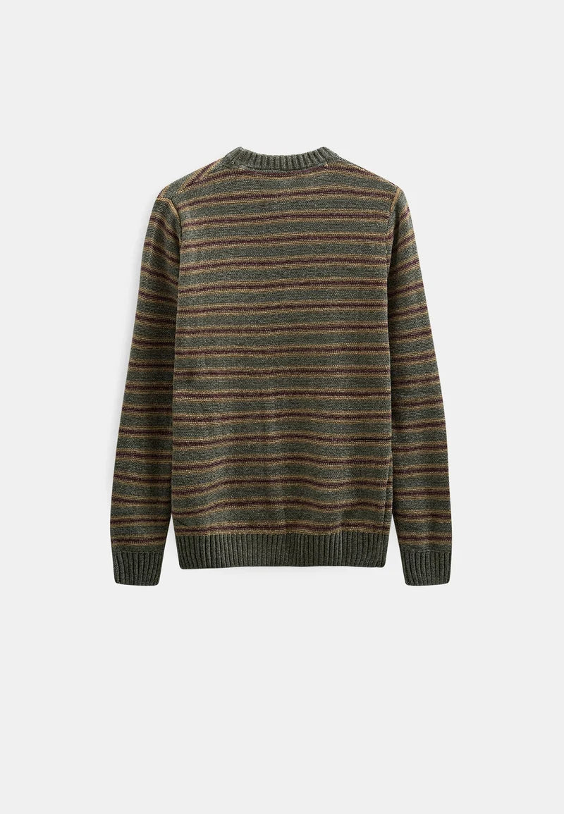 Jersey Anerkjendt Aksune Chenille Stripe Forest Night