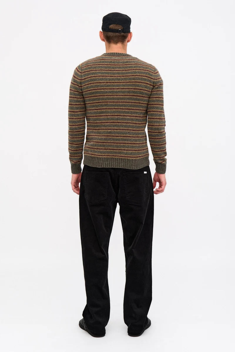 Jersey Anerkjendt Aksune Chenille Stripe Forest Night