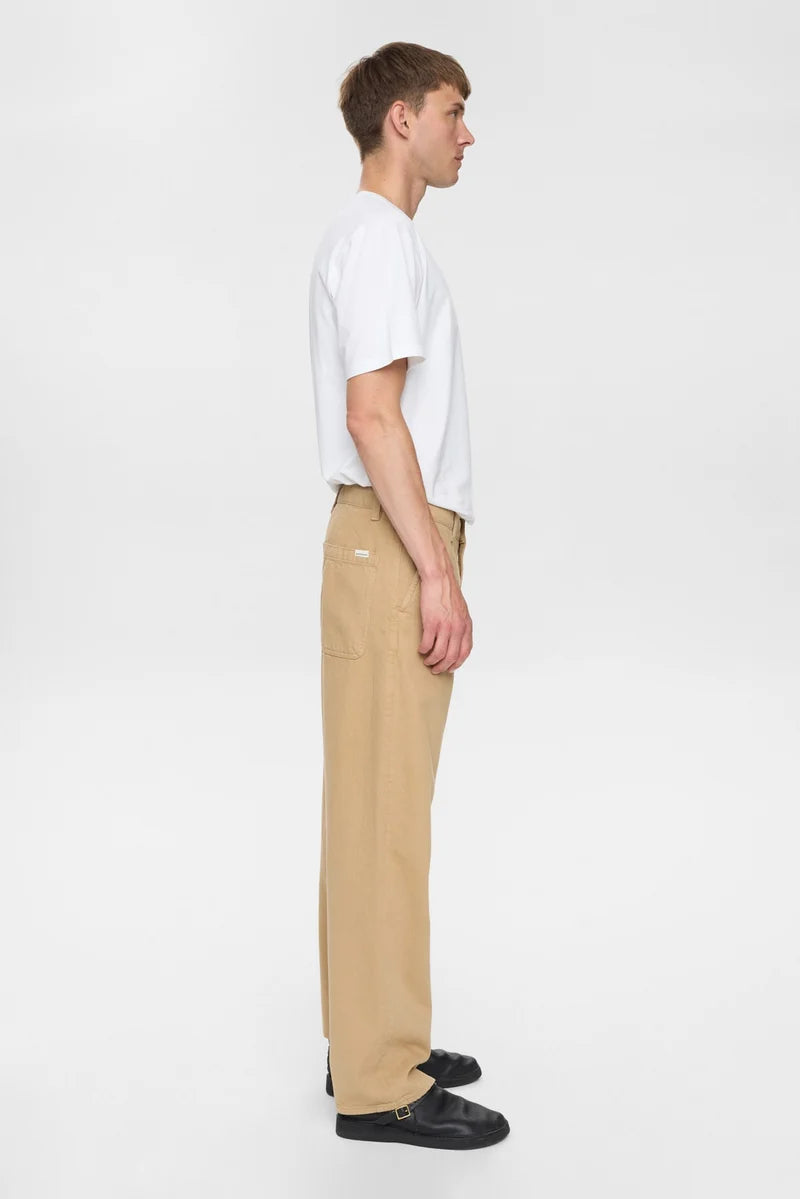 Pantalones Anerkjendt Akjonas Ela Twill Ermine