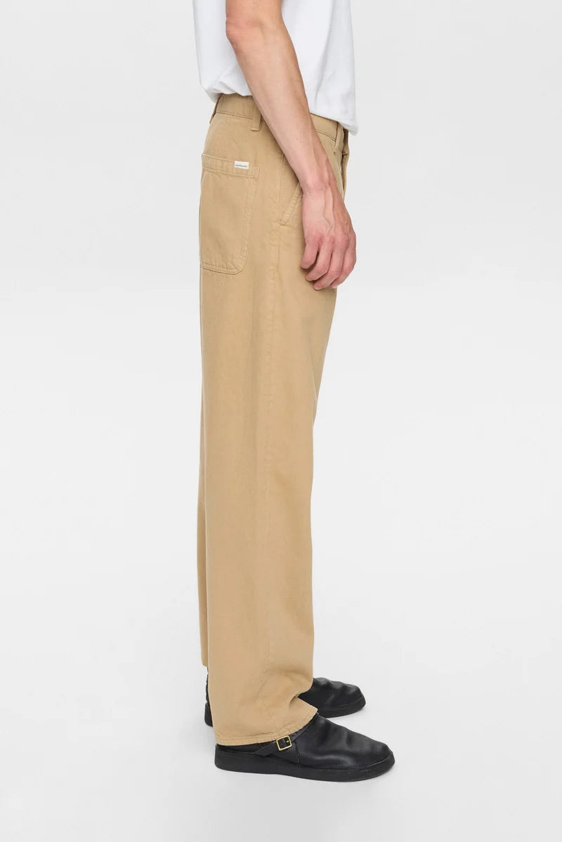 Pantalones Anerkjendt Akjonas Ela Twill Ermine