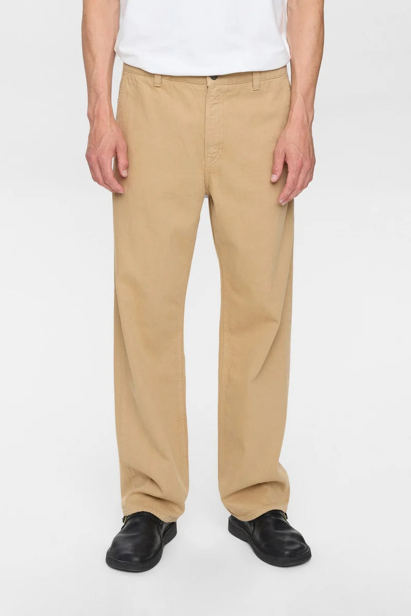 Pantalones Anerkjendt Akjonas Ela Twill Ermine