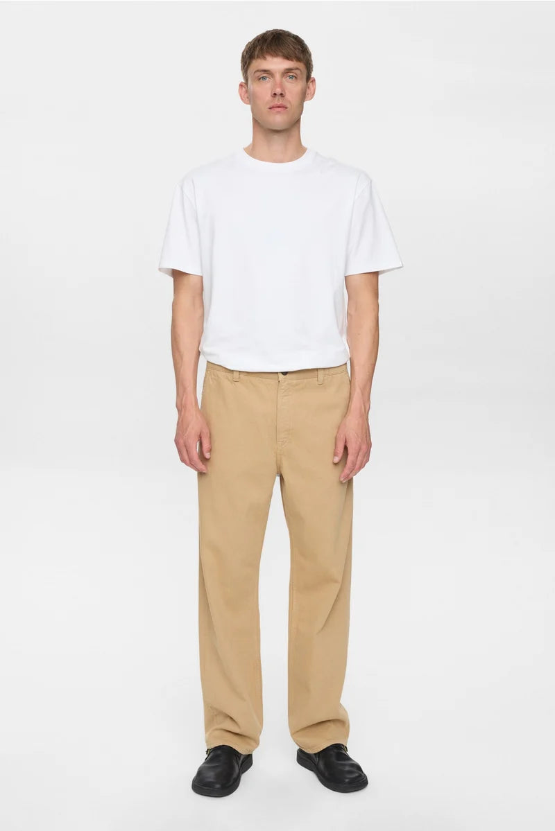 Pantalones Anerkjendt Akjonas Ela Twill Ermine