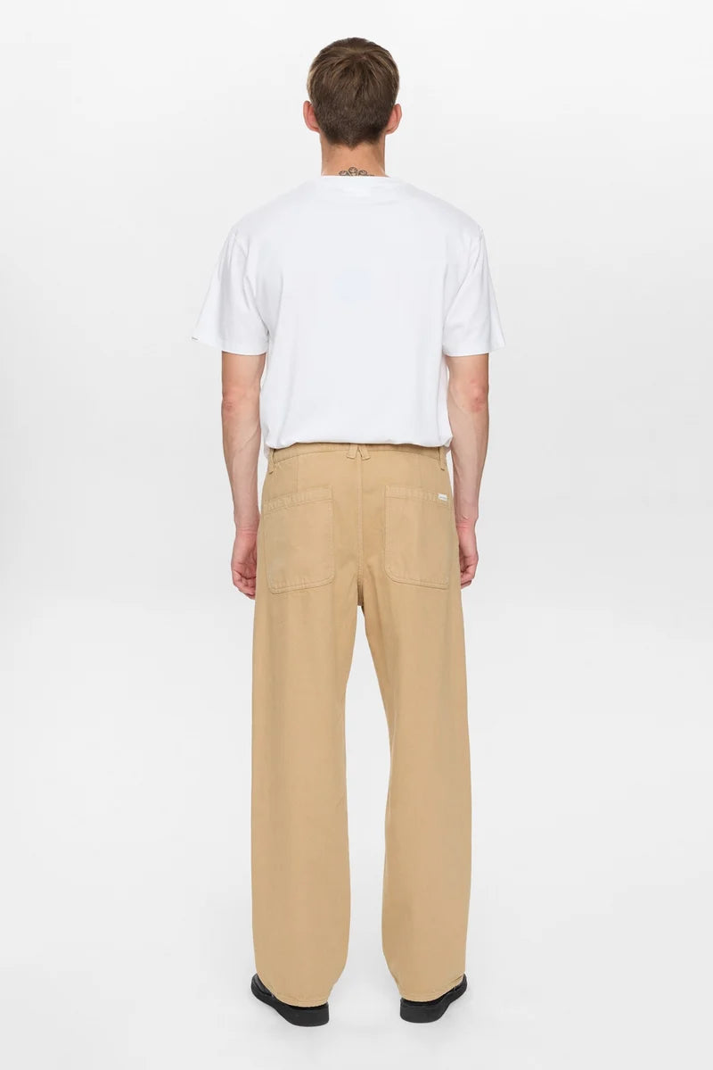 Pantalones Anerkjendt Akjonas Ela Twill Ermine