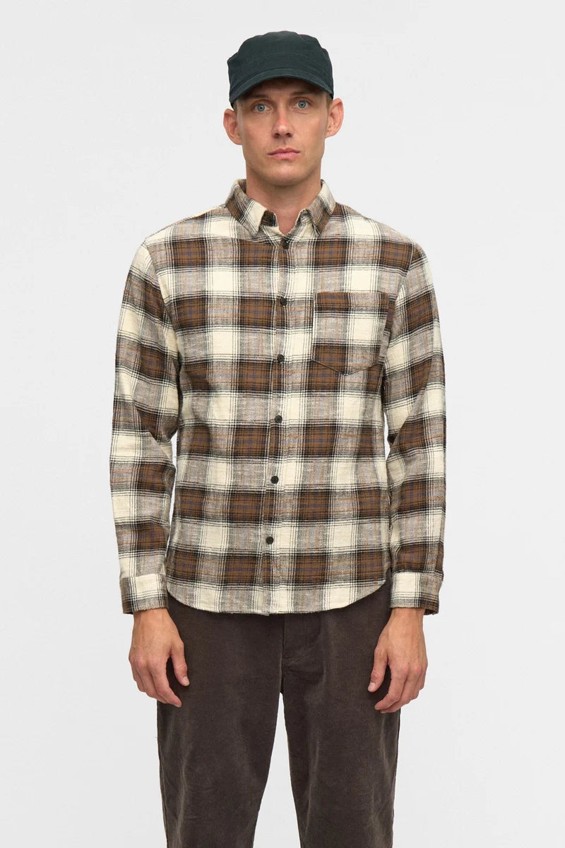 Camisa Anerkjendt Akleif Flannel Delicioso