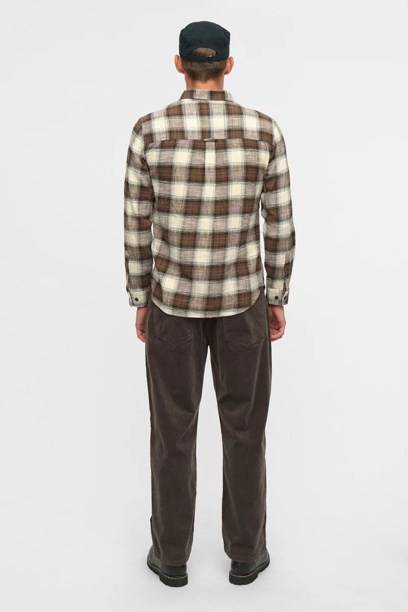 Camisa Anerkjendt Akleif Flannel Delicioso